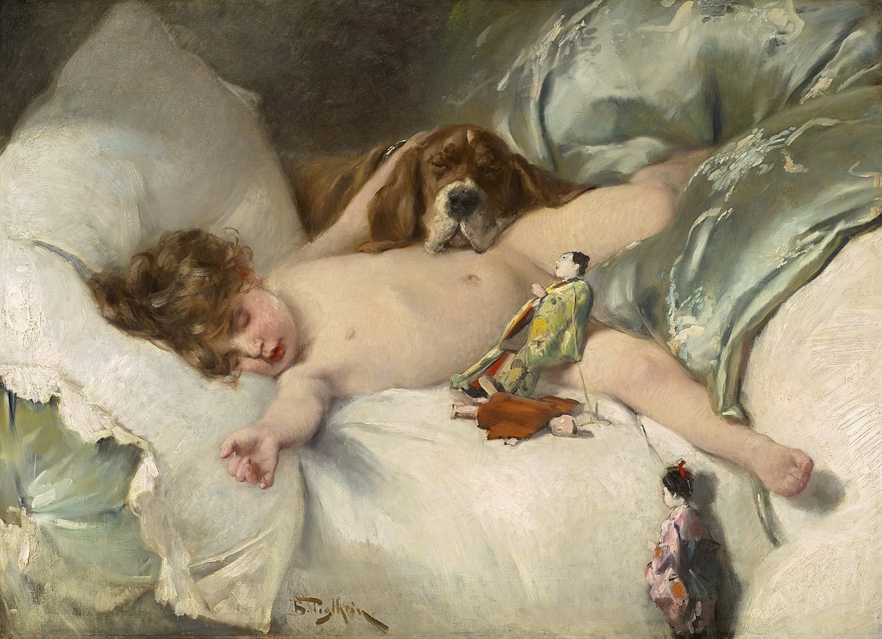 Bruno Piglhein - Mattina di Natale, Lenbachhaus, Monaco di Baviera